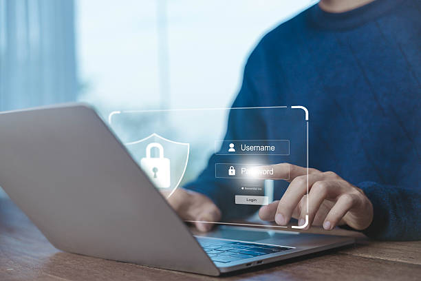 istock protect against cybercrime attacks. security of information servers and network systems. Password safe for business 2210828241