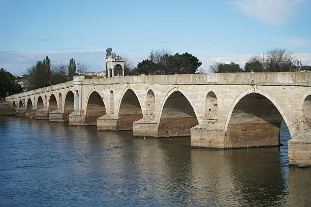 istock Meric Bridge over Meric River, Edirne, Turkiye 2210835582