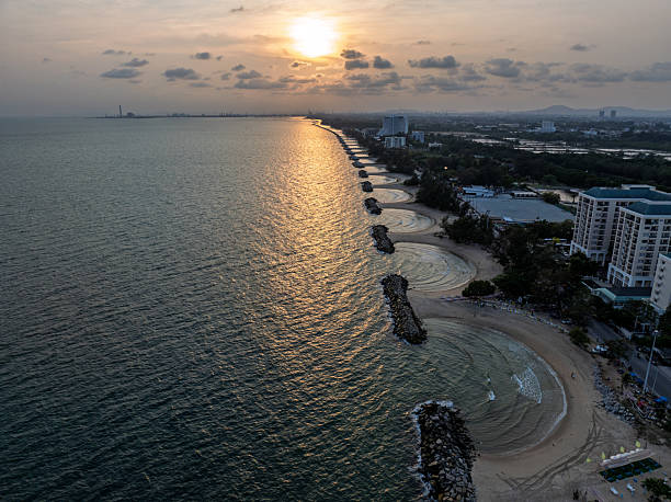 istock Aerial view  Beach in Rayong, Thailand 2210850358