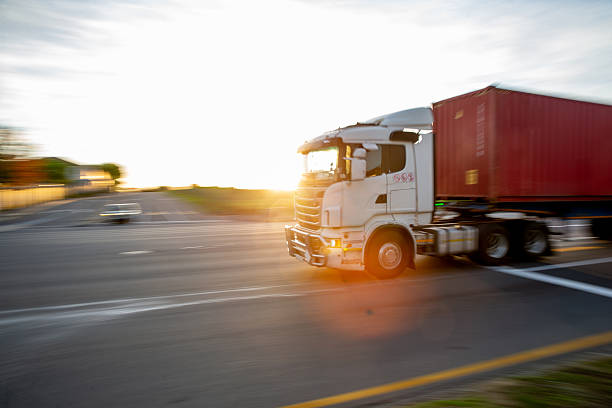 istock Freight transportation on city roads 2210864118