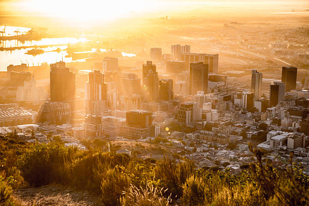 istock Golden sunrise in Cape Town 2210864898