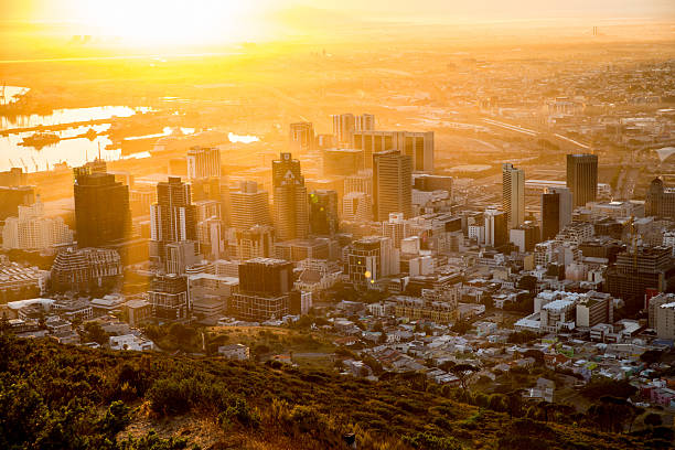 istock Golden sunrise in Cape Town 2210864901