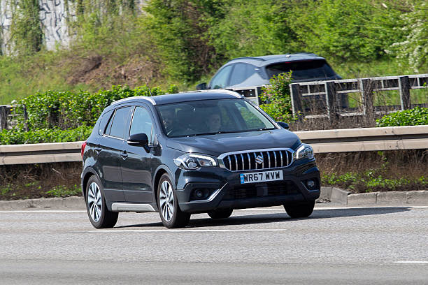 Khabarovsk Russia - September 27, 2020: Subaru Forester moving on the road