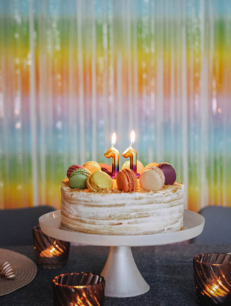 Eleven years Birthday cake