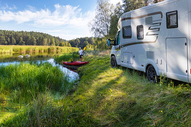 istock Summer holidays at the river 2210876120