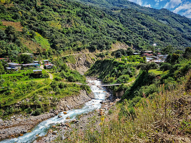 istock Gorgeous valley in Peru, with mountains and a river. 2210884230