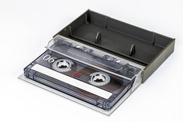 istock Vintage Audio Cassette: A nostalgic view of an audio cassette in its protective case. 2210886294