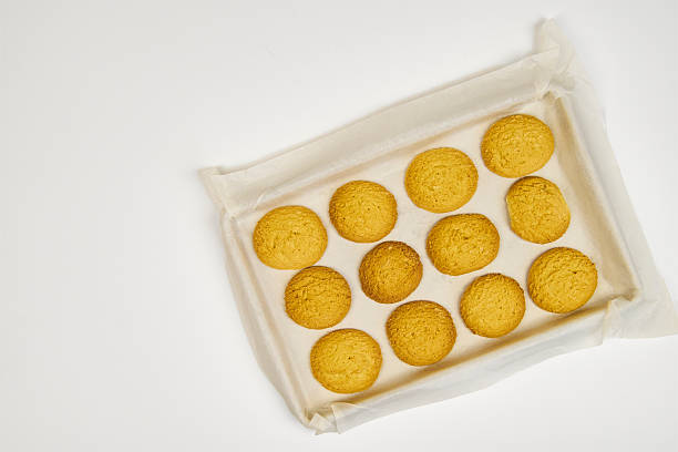 istock A fountain with sugar cookies is on a white background 2210887711
