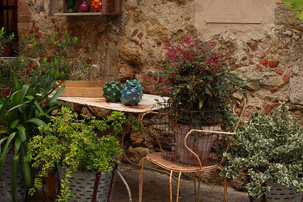 istock Rustic garden corner in Monteriggioni 2210897948