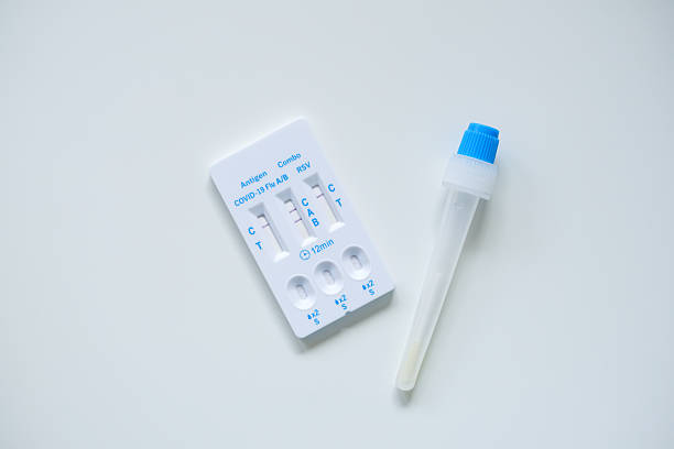 istock Rapid test for COVID-19, Flu A B, and RSV detection 2210914916