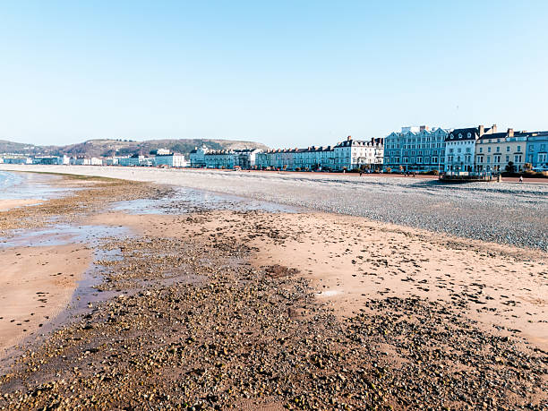 Llandudno Sea Front in North Wales, UK