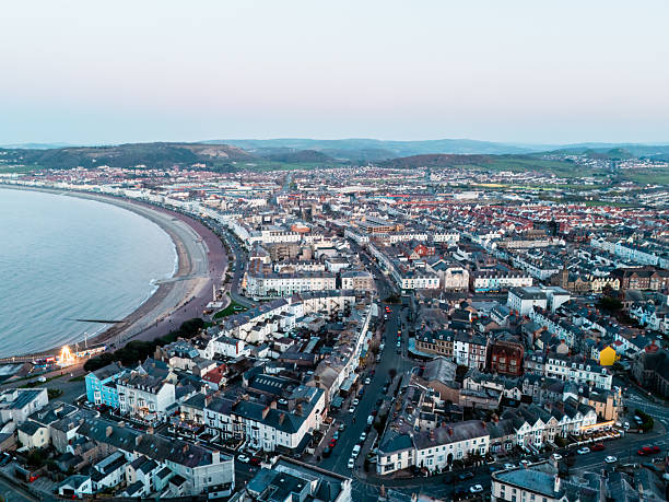 Llandudno Sea Front in North Wales, UK