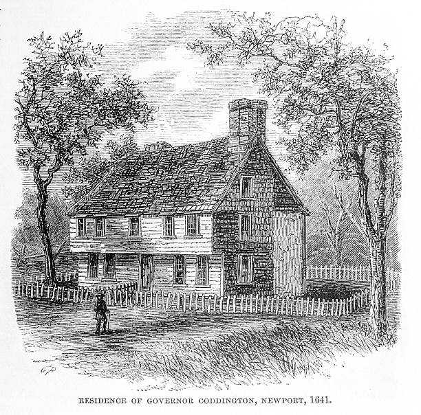 istock Residence of Governor Coddington, Newport, 1641 2210923273