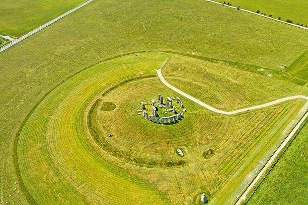 istock Aerial view of Stonehenge 2210930467