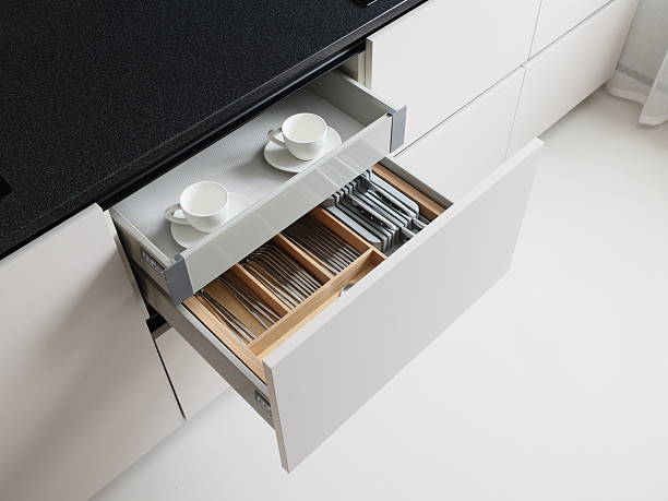 istock Enhancing your living space with modern kitchen drawer organizing systems for cutlery and cups 2210937366