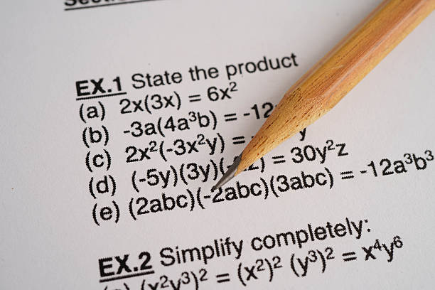 istock Pencil on mathematic formula exercise test paper in education school. 2210937738