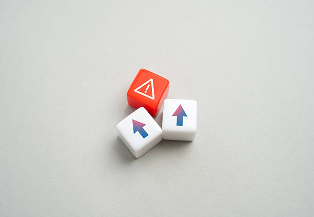 istock Separation in conflict. Opposition. Lack of consensus. Ideological conflict. Rivalry to improve work efficiency. Dividing, splitting up. Disunity and confrontation 2210939916