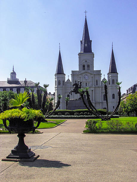 istock Jackson Square New Orleans St. Louis Cathedral Church 2210945154