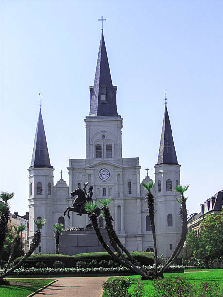istock Saint Louis Cathedral At Jackson Square In New Orleans 2210945180