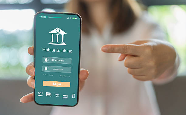 istock People use smartphone with online banking digital technology, mobile banking, shopping, payment, finance, bank, withdraw money, account, transfer, credit card, financial, global business online 2210950056