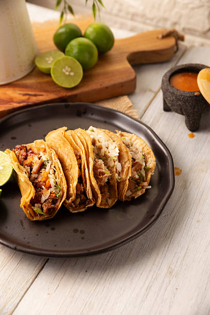 istock suadero tacos in small tortillas 2210956556