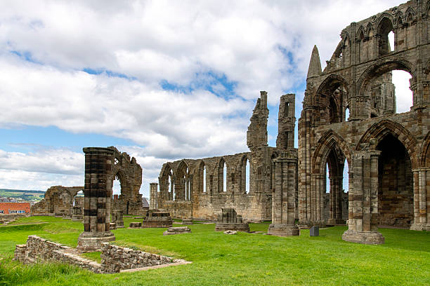 istock Christian monastery now Benedictine Whitby Abbey Church 2210963718