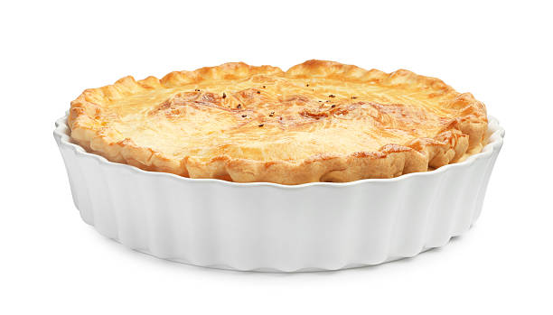 istock Delicious fresh homemade pie isolated on white 2210968203