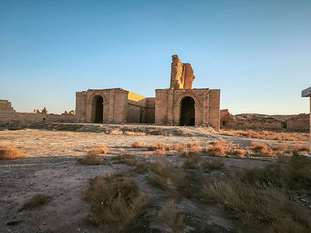 istock Ancient Stone Ruins in Desert Landscape 2210974337