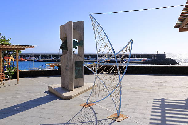 La Restinga, El Hierro, Canary Islands in Spain - December 04 2024: small coastal village in the south of the island at noon