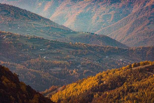 istock Mountain forest in autumn colors 2210983614