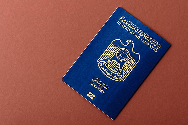 istock OAE passport for travelling, flying and doing business 2210994511