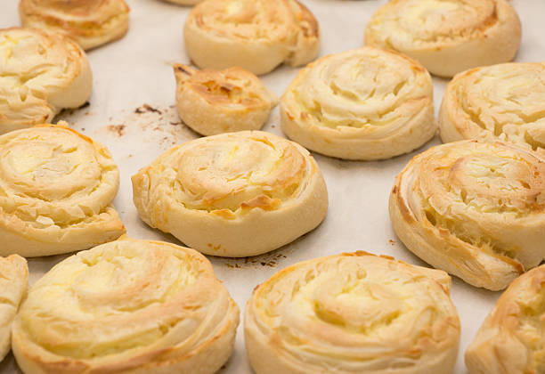 istock Freshly baked traditional Swedish cinnamon buns 2210999749