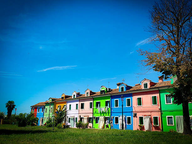 istock Colored house at Burano Island 2211012877