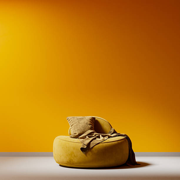 istock living room interior mock up with modern furnitures. Empty wall mock up in modern interior design. 3D illustration 2211025013