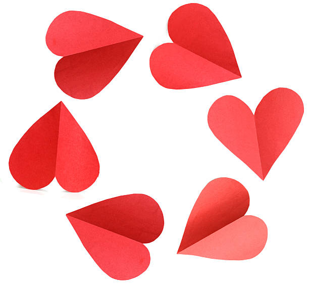 istock Red heart papers love 2211028618