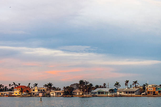 Waterfront homes. Treasure Island, Florida