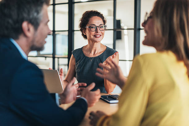 istock Hr manager having job interview at office 2211049690