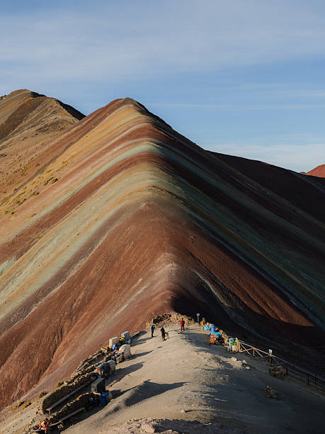 istock Scenic view of Rainbow mountain in Peru 2211067019