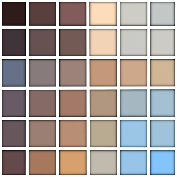 istock Cozy autumn on hue blue tone color palette, example colour swatches set pattern, RGB, HEX,HTML background. 2211067283