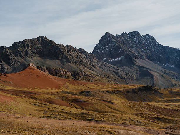 istock Awe-inspiring view of Peruvian Andes at 5000 m altitude 2211067379