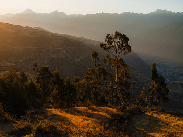 Dramatic mountains of Andes