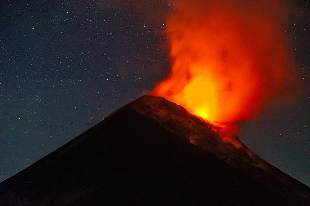 istock volcano erupting in Guatemala 2211071015