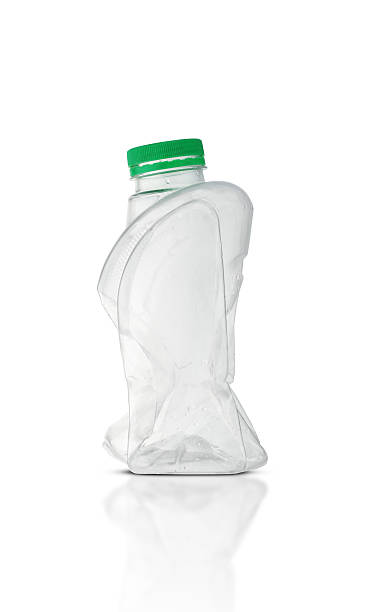 istock crushed plastic bottle of washing liquid 2211076363