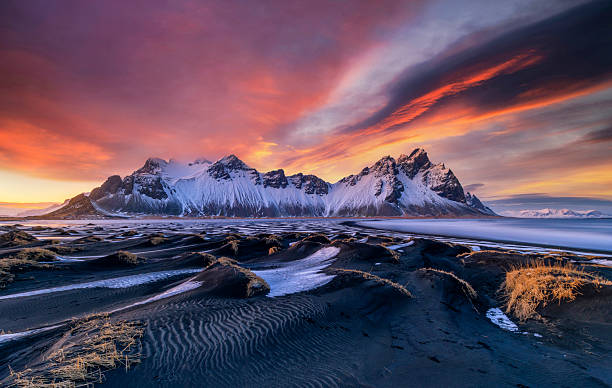 istock Famous Stokksness beach in Iceland during sunset 2211083810