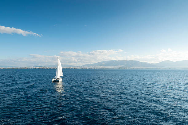istock sailing ship in the Aegean sea 2211084248