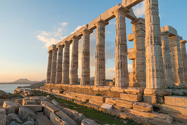 istock Ruins of Poseidon temple 2211084539
