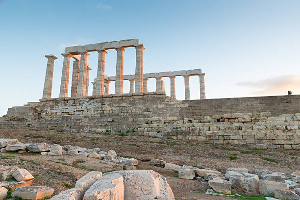 istock Ruins of Poseidon temple 2211084589