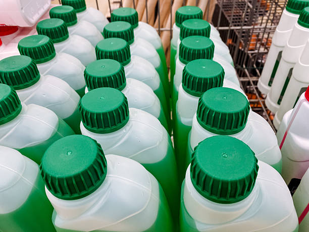 istock Various plastic bottles with unique green lids showcase their diverse uses for effective liquid storage, highlighting the important features of modern plastic packaging across industries 2211090286