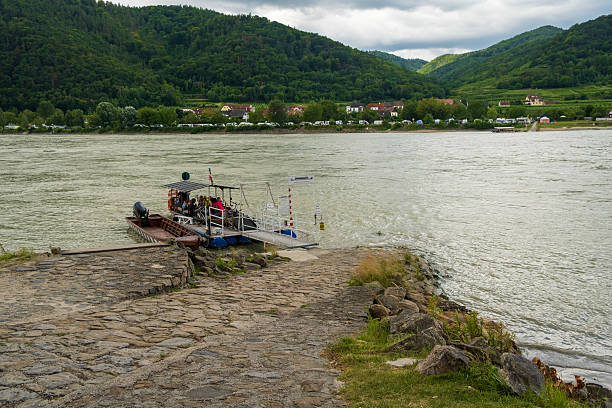 Beautiful landscape of the Wachau Valley in Austria.