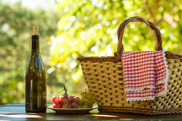 istock red napkin picnic basket 2211119798